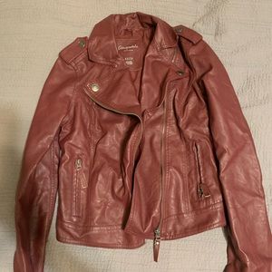 Leather jacket